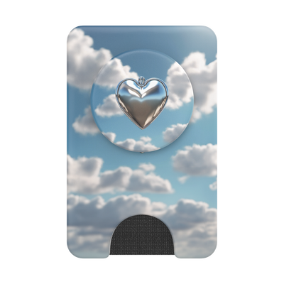 Secondary image for hover Chrome Heart — PopWallet+ for MagSafe